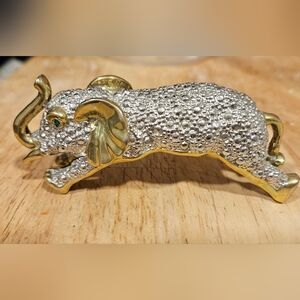 Large Elephant Brooch